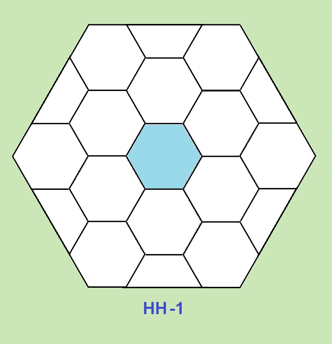 Picture of hexagons