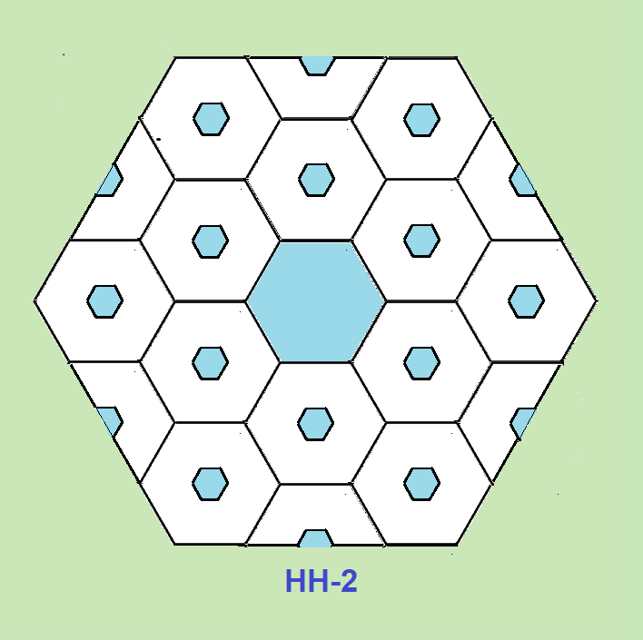 Picture of hexagons