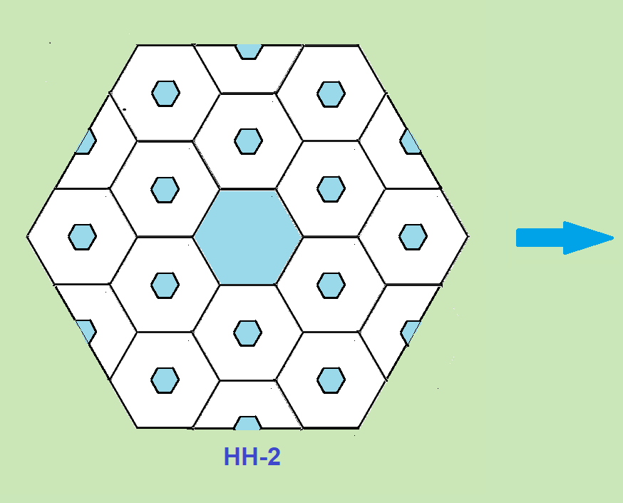 Picture of hexagons