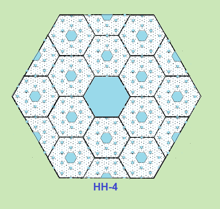 Picture of hexagons